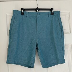 Vineyard Vines teal blue breaker shorts